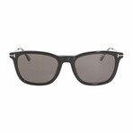 Men's Arnaud Polarized Sunglasses // Black + Smoke