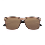 Pictor Polarized Sunglasses // Brown Frame + Brown Lens