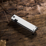 Paramount Pocket Knife // White G10