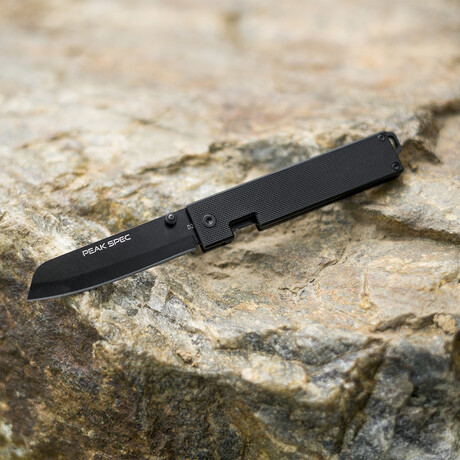 Paramount Pocket Knife // Black G10