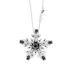 Pasquale Bruni // 70 Queen 18k White Gold Diamond + Onyx Necklace // 16.5" // Store Display