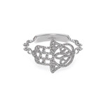 Messika // Faith 18k White Gold Diamond Ring // Ring Size: 6.75 // Store Display