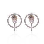 Messika // Glam'Azone 18k Yellow Gold Diamond Earrings // Store Display
