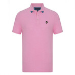 Noah Short Sleeve Polo // Pink (L)