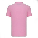 Noah Short Sleeve Polo // Pink (3XL)