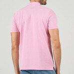 Noah Short Sleeve Polo // Pink (S)