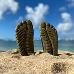 GUDO Flip Flops // Seaweed Green (Men's Size 7 // Women's Size 9)