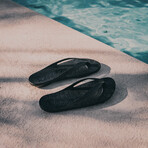 GUDO Flip Flops // Pirate Black (Men's Size 7 // Women's Size 9)