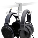Dual Suspension Headphone Hanger (Black)