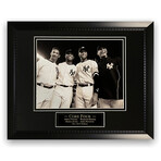 Derek Jeter, Mariano Rivera, Andy Pettitte & Jorge Posada // New York Yankees // Unsigned Photograph + Framed