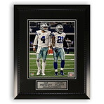 Dak Prescott & Ezekiel Elliott // Dallas Cowboys // Unsigned Photograph + Framed