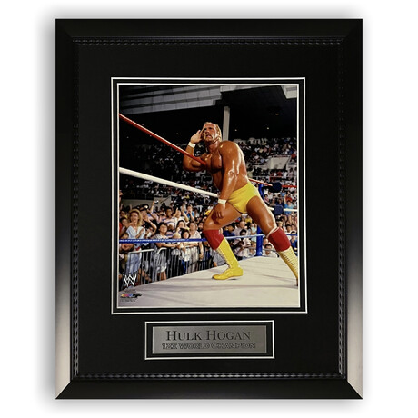 Hulk Hogan // Unsigned Photograph + Framed