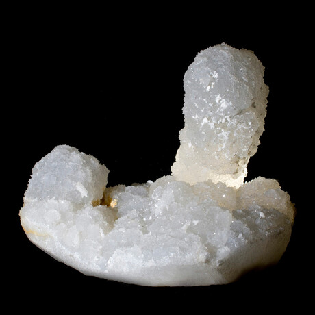 Compelling Chalcedony and Quartz Stalactite Cluster