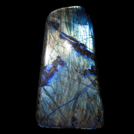 Polished Naturally Iridescent Labradorite Tower v1