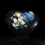 Labradorite Heart