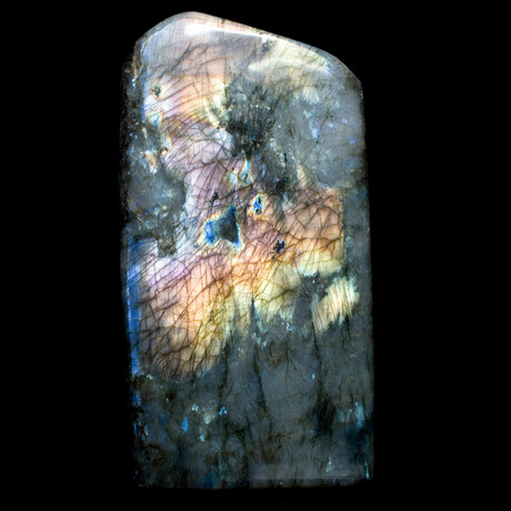 Polished Naturally Iridescent Labradorite Tower v2