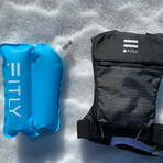 FITLY Sub90 Hydro Running Pack + 5oz Soft Flask // Edgy Black (XS/S)