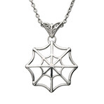 Marvel X RockLove // Spider-Man Web Necklace