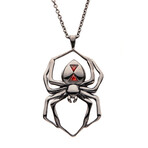 Marvel X RockLove // Black Widow Spider Necklace