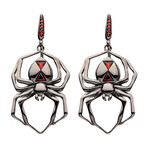 Marvel X RockLove // Black Widow Spider Earrings