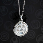 Marvel X RockLove // Captain America Shield Necklace