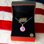 Marvel X RockLove // Captain America Shield Necklace