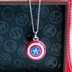 Marvel X RockLove // Captain America Shield Necklace