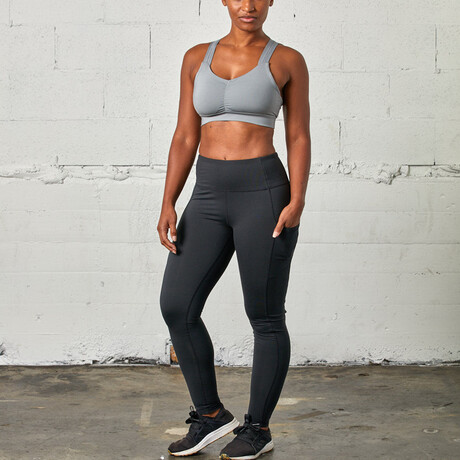 Women's Full Length Leggings // Black (XS)