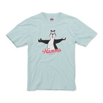 Brass Tacks Hamms Logo Tee // Corydalis Blue (S)