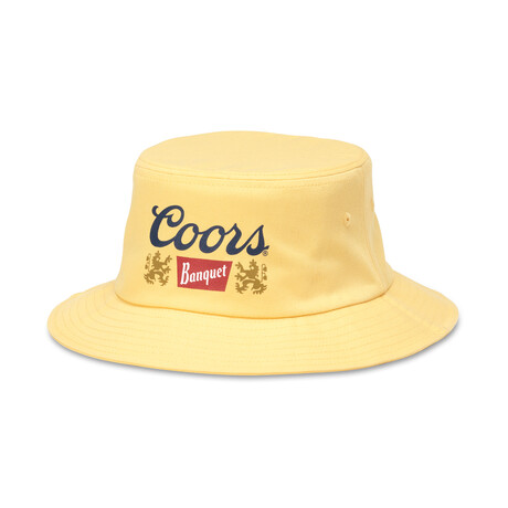 Twill Sreen Printed Bucket Hat // Bleached Sun (S-M)