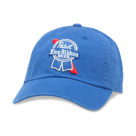 Ballpark Pabst Blue Ribbon Beer Hat // Royal