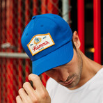 Drifter Vintage Hamms Patch Snapback Hat // Royal
