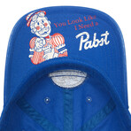New Raglan Pabst Blue Ribbon Hat // Deep Royal