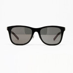 Saint Laurent // Unisex SL51F Sunglasses // Black + Silver
