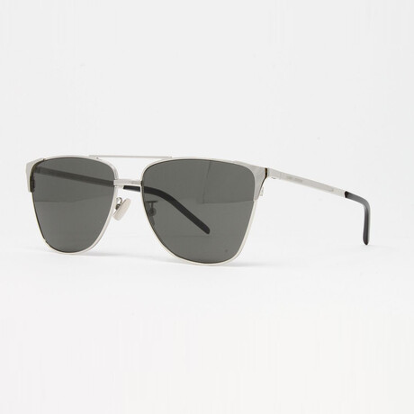 Saint Laurent // Unisex SL280 Sunglasses V1 // Silver