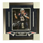 Mac Jones // New England Patriots // Signed Photograph + Framed // Limited Edition #5/10