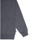 Oscar Oversize Zip Hoodie // Dark Gray (S)