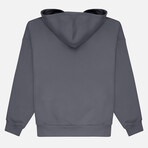 Stephen Oversize Hoodie // Dark Gray (S)