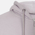 Fabian Zip Hoodie // Lila (XL)