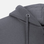 Daniel Zip Hoodie // Dark Gray (S)