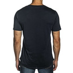 Travis Men's T-Shirt // Navy Blue (L)
