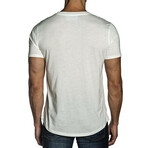 James Men's T-Shirt // White (XL)
