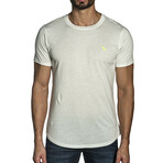 James Men's T-Shirt // White (2XL)