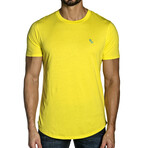 Hugh Men's T-Shirt // Yellow (L)