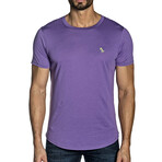 Tobias Men's T-Shirt // Purple (2XL)