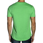 Zack Men's T-Shirt // Green (L)