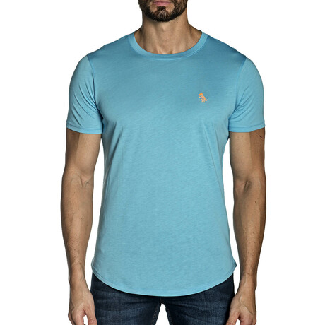 Cory Short Sleeve T-Shirt // Turquoise (S)