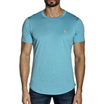 Cory Short Sleeve T-Shirt // Turquoise (2XL)