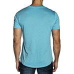 Cory Short Sleeve T-Shirt // Turquoise (S)