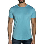 Dru Men's T-Shirt // Turquoise (L)